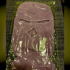 Brand new lavender ski mask